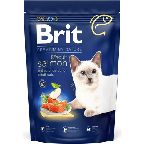 Hrana uscata pentru pisici Brit Premium Cat Somon 1.5kg