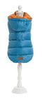 Haina matlasata cu doua fete pentru caini Croci Blue 40 cm