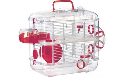 Cusca pentru rozatoare Zolux Rodylounge Duo Cerise