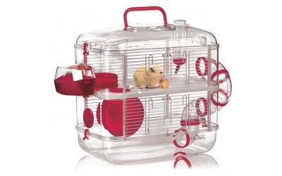 Cusca pentru rozatoare Zolux Rodylounge Duo Cerise