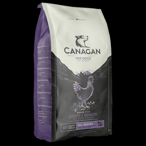 Hrana uscata pentru caini Canagan Adult Light Senior 12 kg