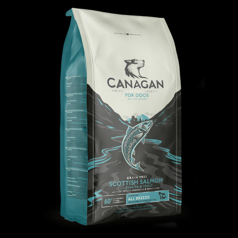 Hrana uscata pentru caini Canagan Grain Free Adult Somon 12kg