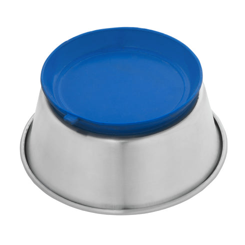 Castron din inox cu ventuza pentru caini Enjoy 525 ml 14.5 cm