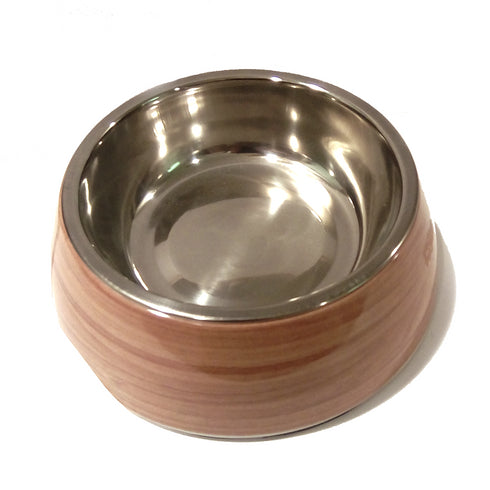 Castron din melamina si inox Daya 400 ml