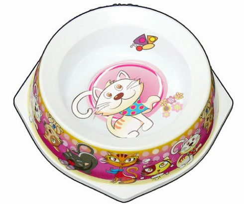 Castron din melamina Lovely pentru pisici 300 ml