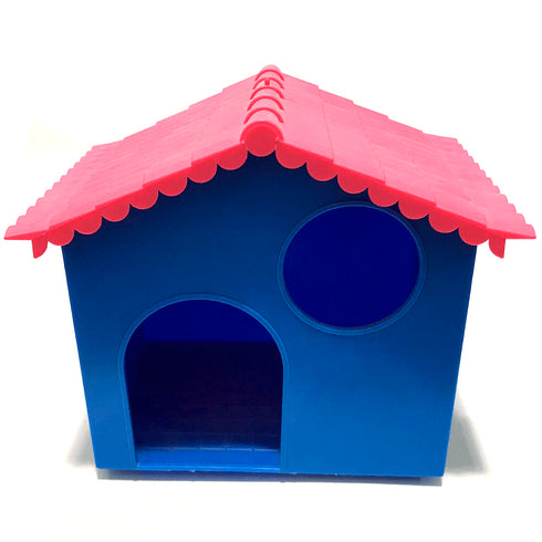 Casuta pentru rozatoare din plastic 10 x 10 cm