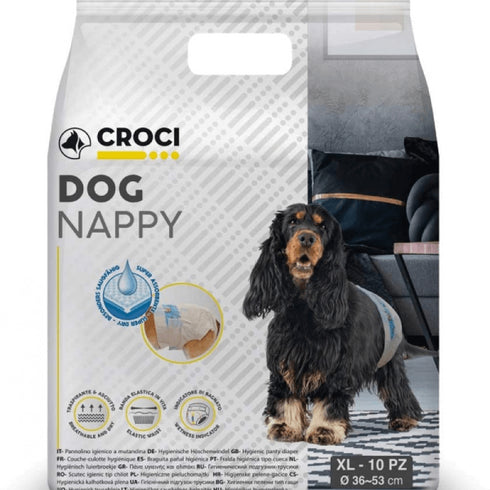 Chiloti pentru caini Croci XL 10buc