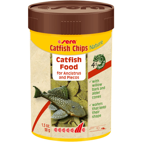 Chips pentru pesti ornamentali Sera Catfish Chips 38g 100ml