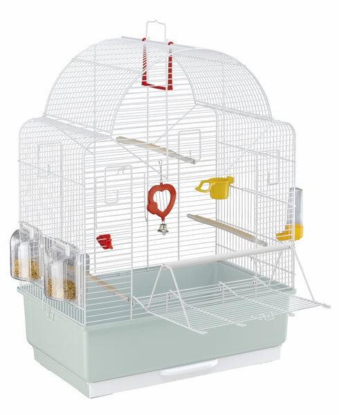 Colivie pentru pasari Ferplast Ibiza Open Alb