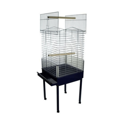 Colivie cu suport Ezia Special 57x54x82-138cm Crom