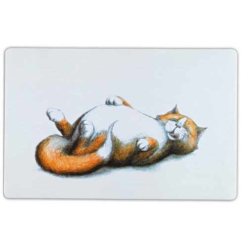 Covoras alb pentru castron Trixie 44x28cm