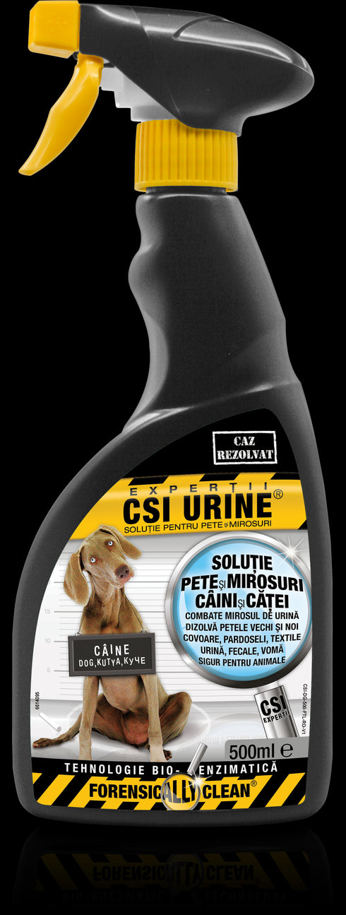Solutie pentru pete si mirosuri CSI Urine Dog Spray 500 ml