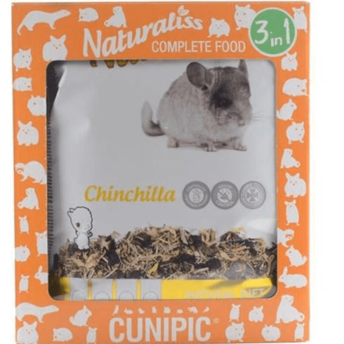 Cunipic Naturalis Chinchilla 1.36kg Happy Pack