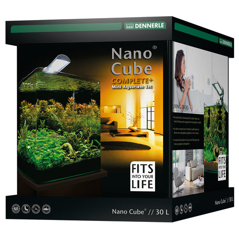 Acvariu din Sticla Dennerle Nano Cube Complete Plus 30L 30x30x35 cm