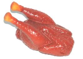 Jucarie pentru caini Pui Rotisat 18 cm