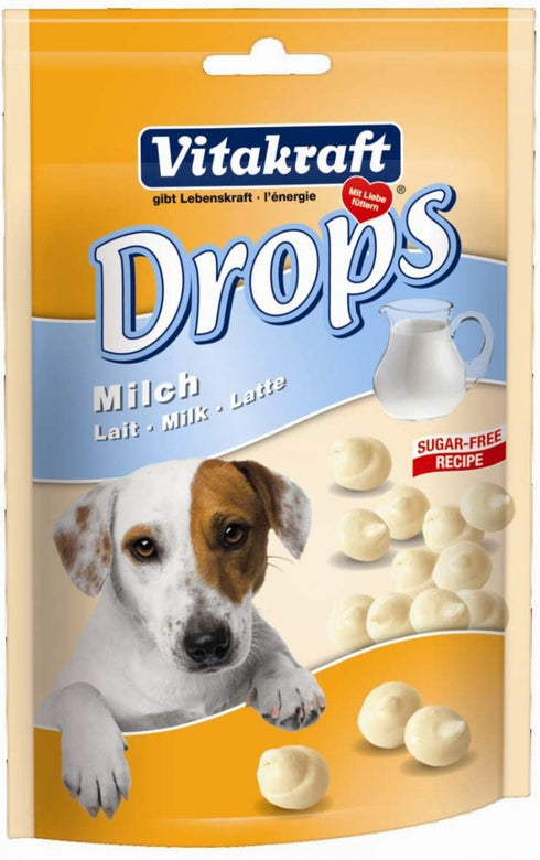 Recompense pentru caini Vitakraft cu ciocolata si lapte 75 g