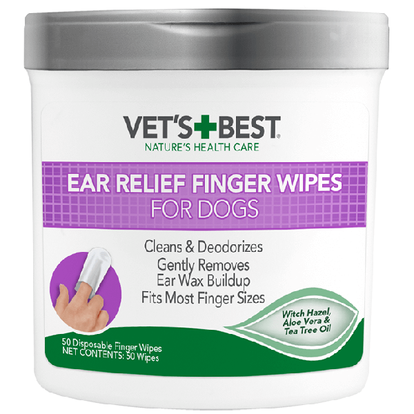 Paduri pentru igiena urechii Vet's Best Ear Finger Animax.ro