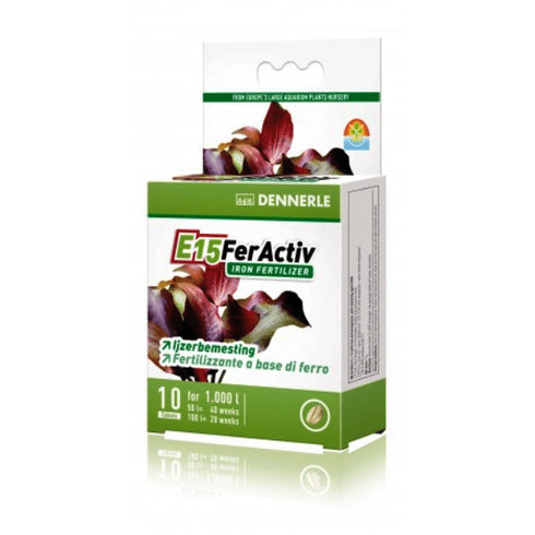 Fertilizant pentru plante Dennerle E15 Feractiv 10 Tablete