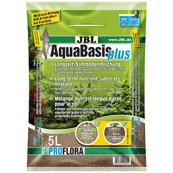 Fertilizator pentru plante JBL Aqua Basis Plus 5 l - Animax