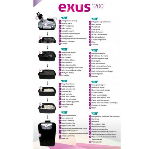 Filtru extern Diversa Exux 1200
