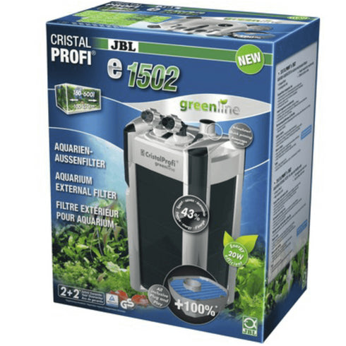 Filtru acvariu extern JBL CRISTAL PROFI E 1502 GREENLINE