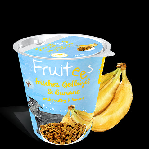 Recompense pentru caini Bosch Fruitees Banana 200g