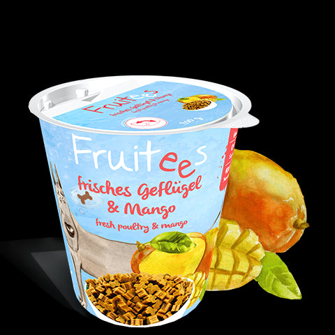 Recompense pentru caini Bosch Fruitees Mango 200g