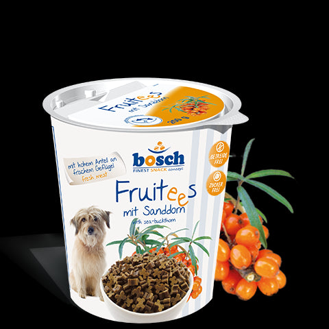 Recompense pentru caini Bosch Fruitees Catina 200 gr