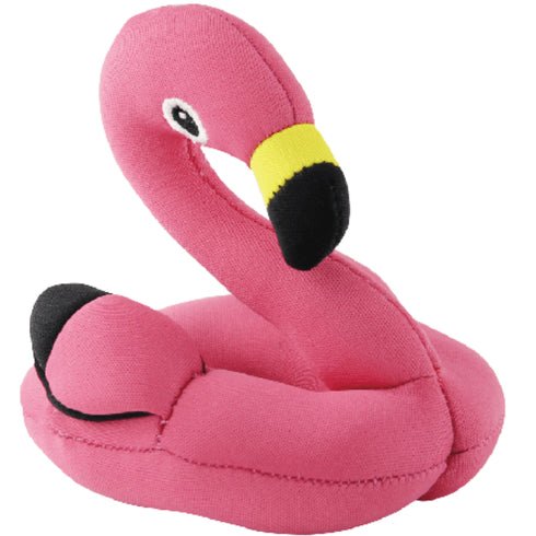 Jucarie plutitoare pentru caini Pawise Summer Flamingo 10cm
