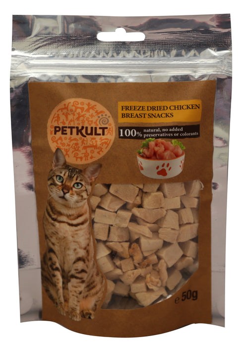 Recompensa Petkult Cat Snack Piept Pui 50 gr