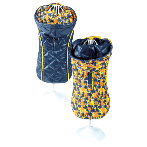 Geaca dubla captusita pentru caini Croci Frenchie 20cm