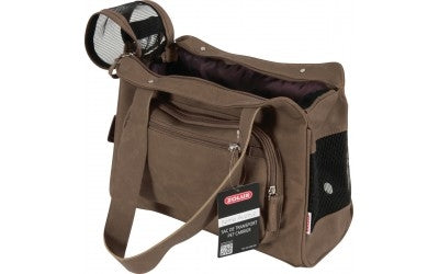 Geanta de transport pentru caini Zolux 5TH Avenue M Gri