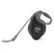 Lesa retractabila Flexi Giant Prof. Band L 10M Negru