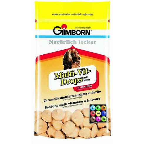 Recompensa pentru caini Gimborn Multi-Vit-Drops 75 gr