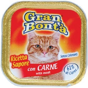 Hrana umeda pentru pisici Gran Bonta Pate 100gr