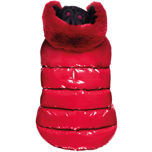 Haina matlasata pentru caini Croci Cherry 35cm