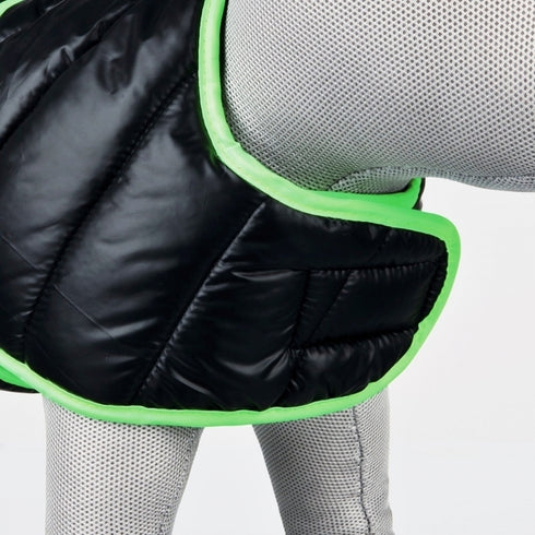 Haina pentru caini Trixie Cervino negru-verde M 50cm