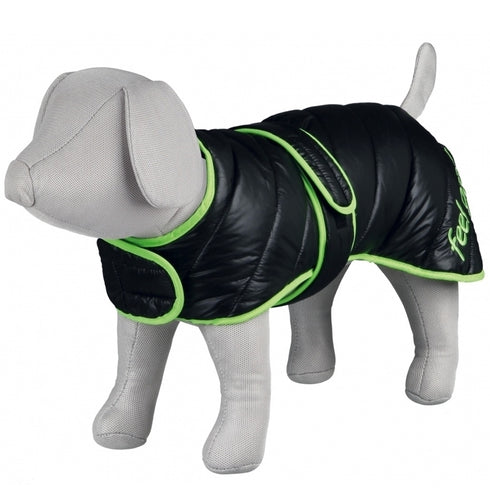 Haina pentru caini Trixie Cervino negru-verde M 50cm