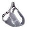 Ham reglabil pentru caini Nobby Mesh Reflect XS 33-41 cm Grey