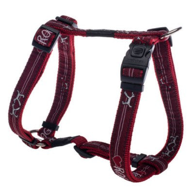 Ham rosu reglabil Rogz S 11mm