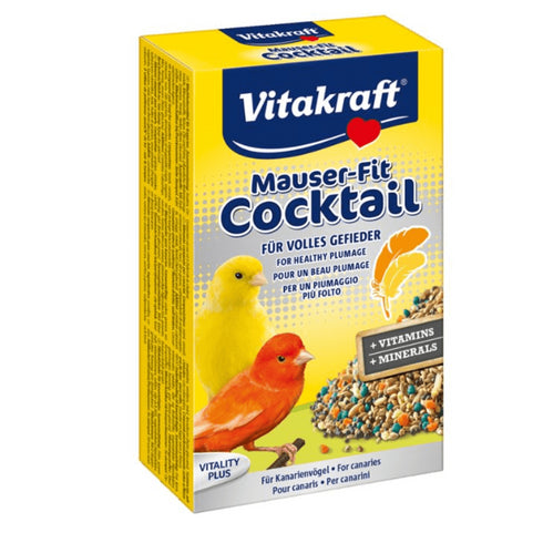 Hrana pentru canari Vitakraft Cocktail Pene 200gr