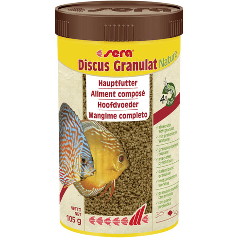 Hrana granulata pentru pesti discus Sera Discus Granulat 250ml