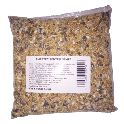 Hrana pentru nimfe Animax 500 g