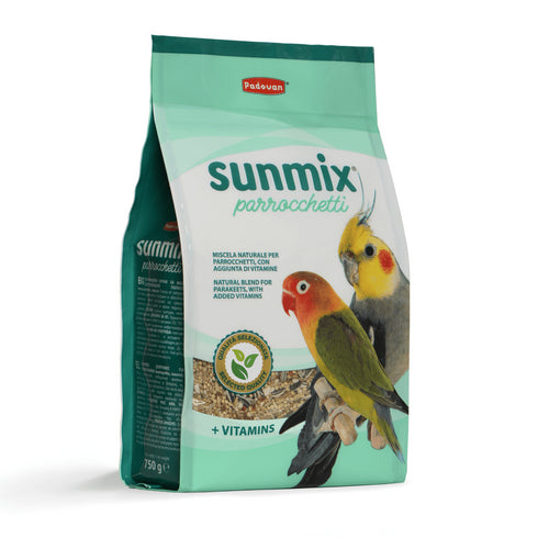 Hrana pentru nimfe Padovan Sunmix Parrocchetti 750g