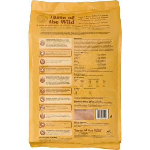 Hrana uscata pentru pisici Taste of the Wild Canyon River 2 kg