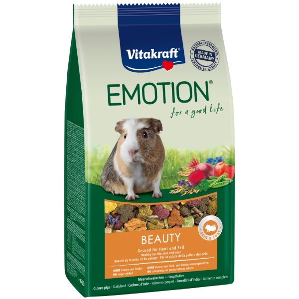 Hrana pentru porcusori de Guineea Vitrakraft Emotion Beauty G-Pig Adult 600g - Animax