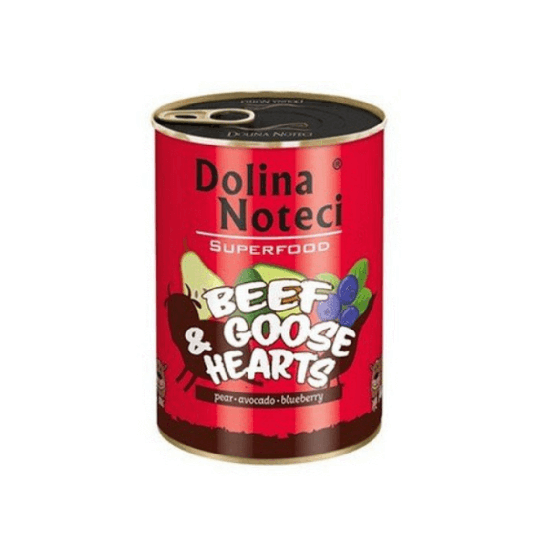 Hrana umeda pentru caini Dolina Noteci Superfood Vita-Inimi gasca 400g - Animax