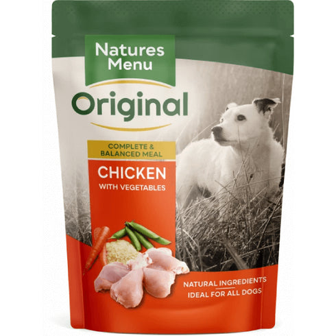 Hrana umeda pentru caini Natures Menu Pui 300g