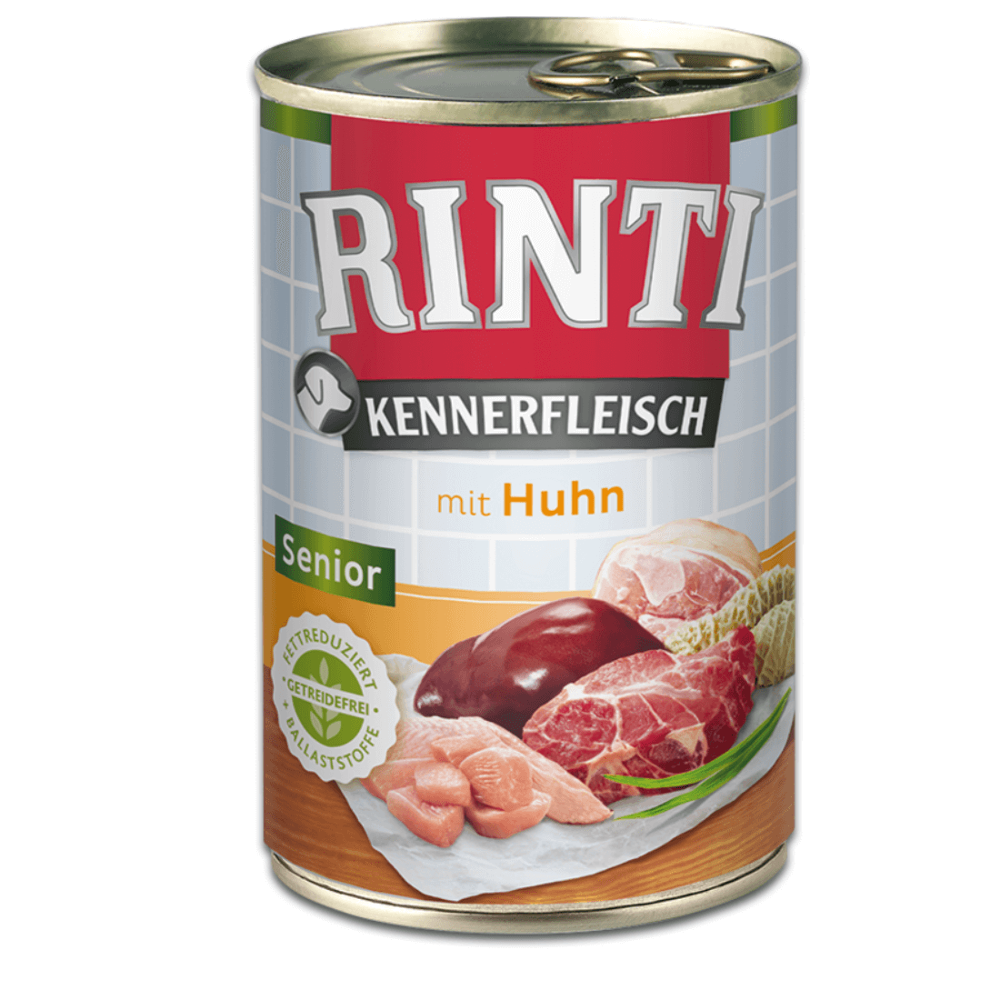 Hrana umeda pentru caini Rinti Senior cu pui 400 g - Animax
