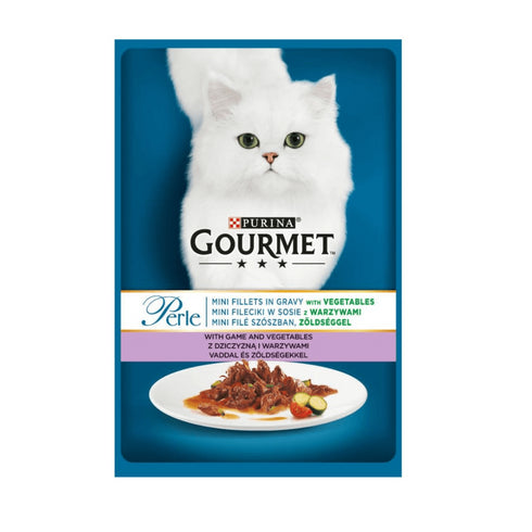 Hrana umeda pentru pisici adulte Gourmet Perle Vanat 85gr